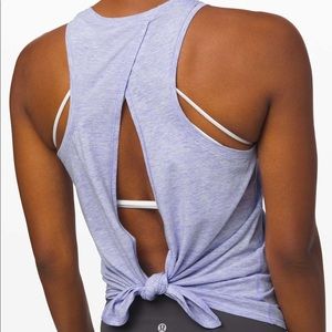 Lululemon all tied up tank 2 lavender NWT